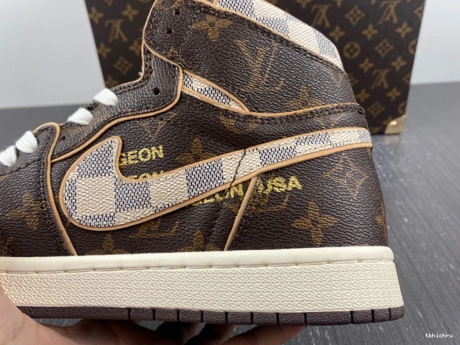 Reps TBK Jordan OFF-WHITE 1 LV Air x 0715